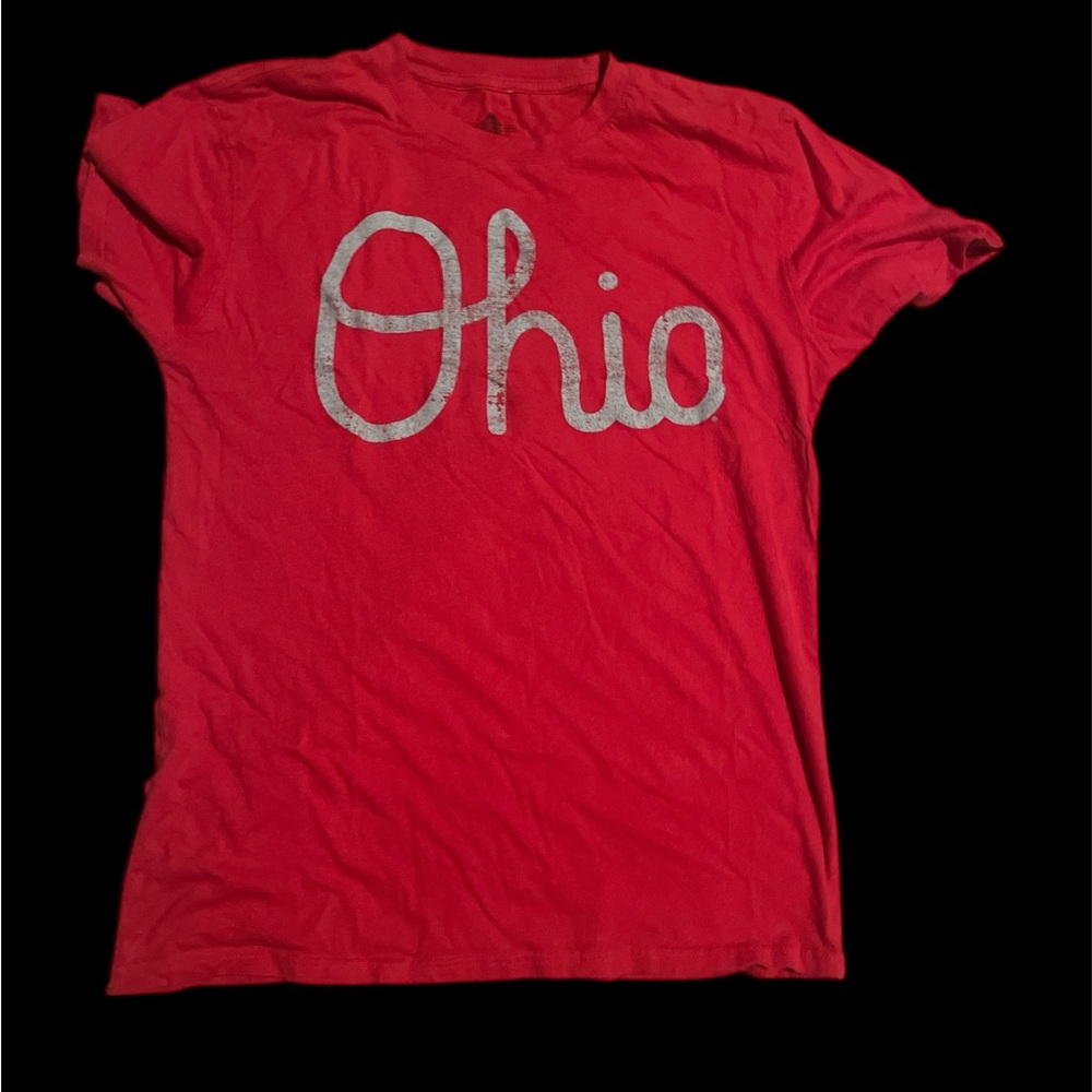Ohio Red Graphic Tee